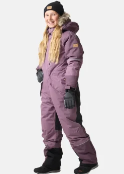 Swedemount Hafjell Winter Overall JR Dk. Mauve/Pale Mauve
