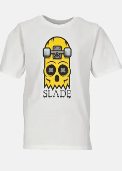 Discount Slade Halfboard Tee JR White