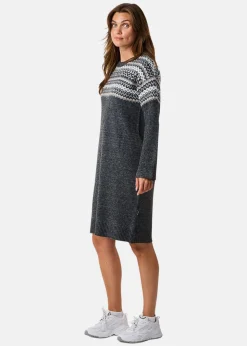 Online Seaside Hampton Knit Dress W Charcoal