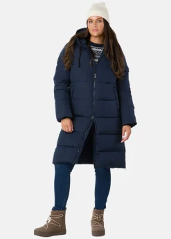 Seaside Hampton Puffy Parka W Dk. Navy