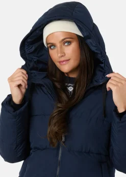 Seaside Hampton Puffy Parka W Dk. Navy