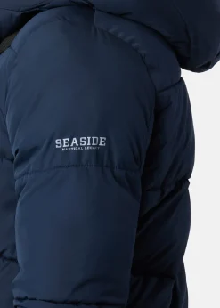 Seaside Hampton Puffy Parka W Dk. Navy