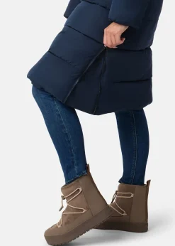 Seaside Hampton Puffy Parka W Dk. Navy