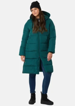 New Seaside Hampton Puffy Parka W Emerald Green