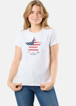 Seaside Hampton Tee W White