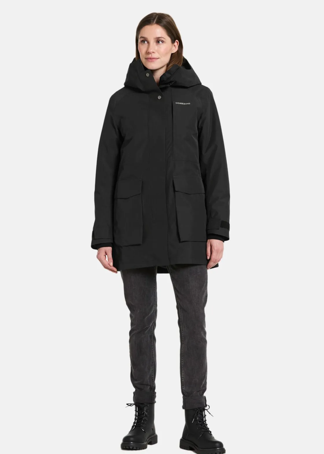New Didriksons HARRIET WNS PARKA Black