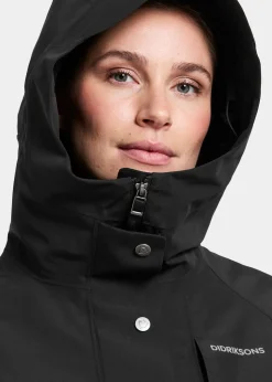 New Didriksons HARRIET WNS PARKA Black