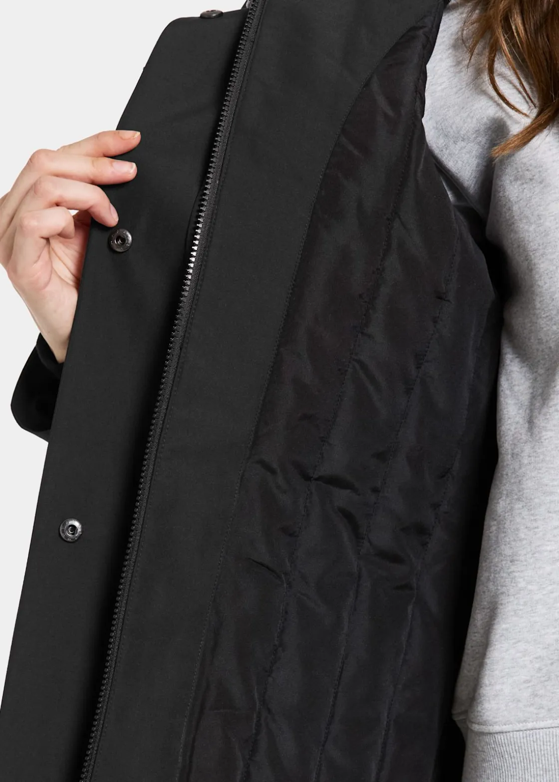 New Didriksons HARRIET WNS PARKA Black