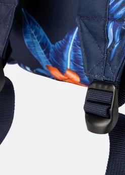 Hot Blount & Pool Hawaii Backpack Navy Orange Flower