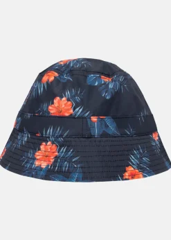 Online Blount & Pool Hawaii Bucket Hat Navy Orange Flower