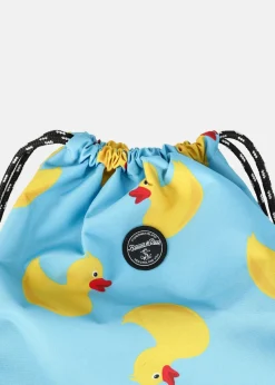 Best Blount & Pool Hawaii Gym Bag Blue Yellow Duck