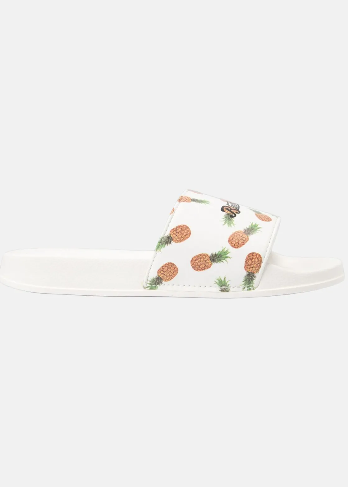 Clearance Blount & Pool Hawaii Slippers JR White Pineapple