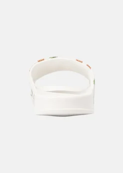 Clearance Blount & Pool Hawaii Slippers JR White Pineapple