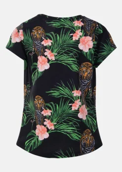 Sale Blount & Pool Hawaii Tee JR Black Tiger