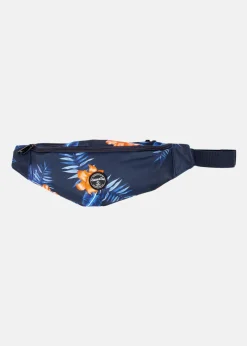 Best Blount & Pool Hawaii Waistbag Navy Orange Flower