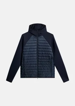 Outlet J.lindeberg Hayden Quilt Hybrid Hood JL Navy