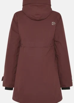 Best Didriksons HELLE WNS PARKA 6 Old rust