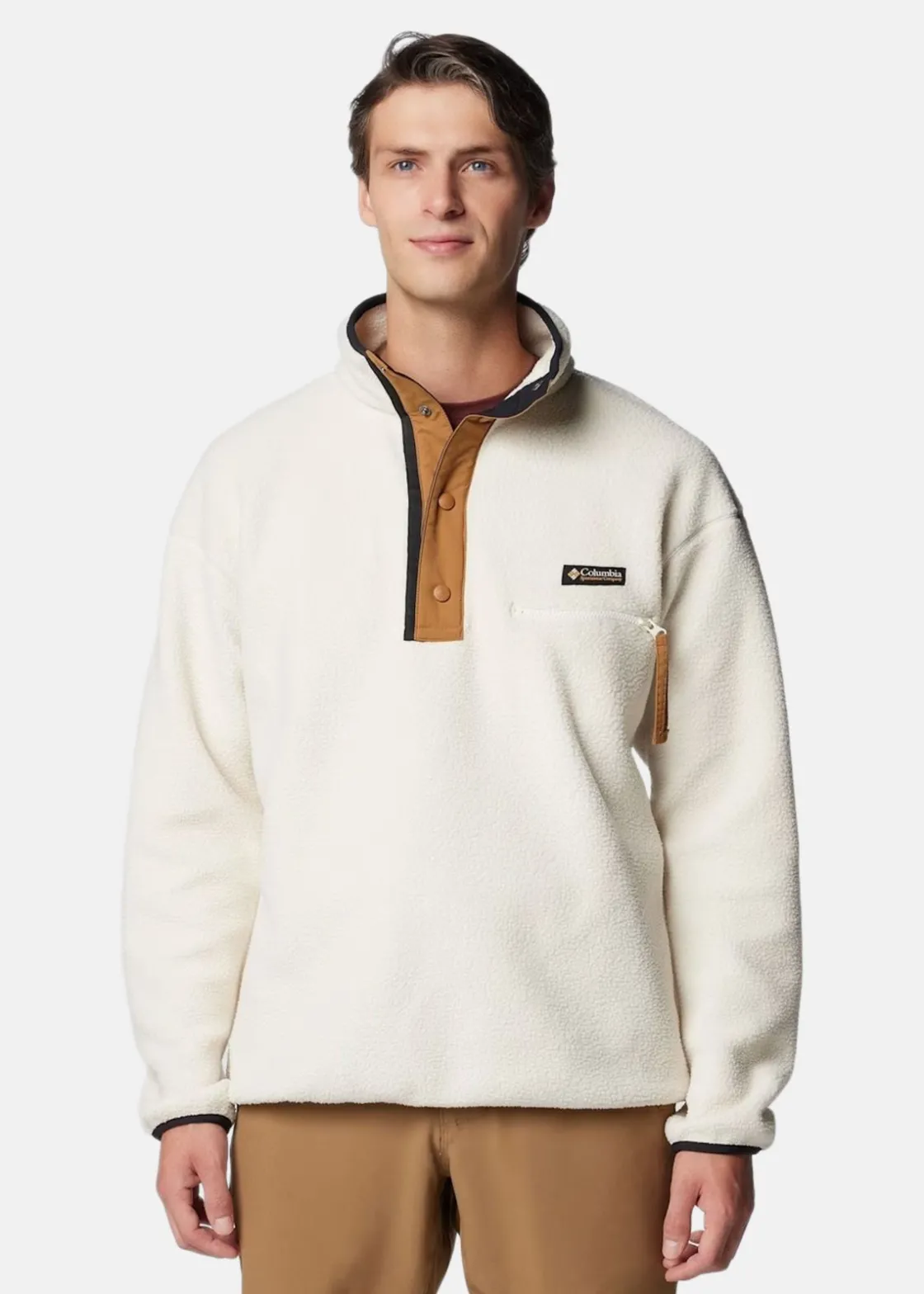 Outlet Columbia Helvetia™ II Half Snap Fleece Chalk