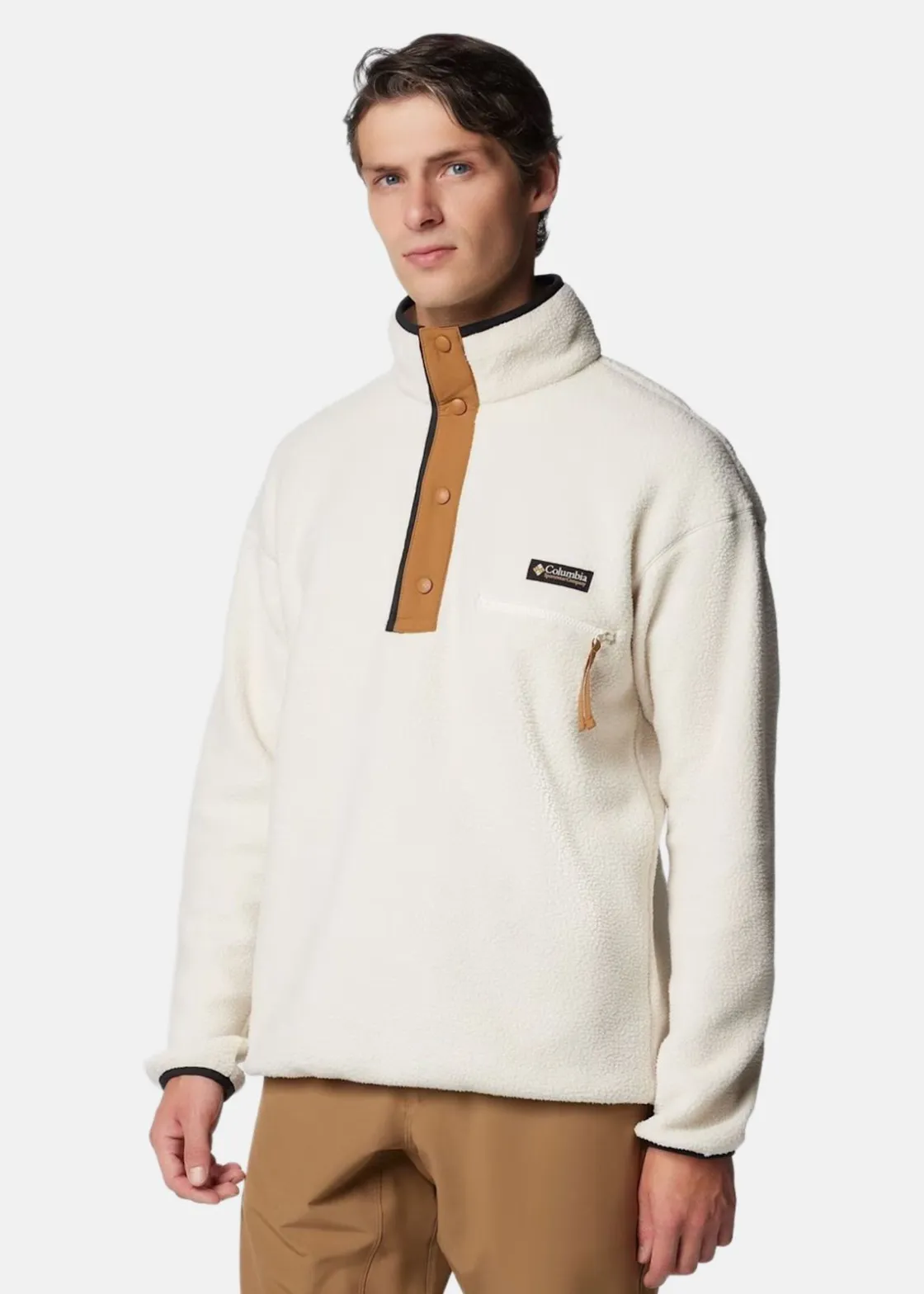 Outlet Columbia Helvetia™ II Half Snap Fleece Chalk