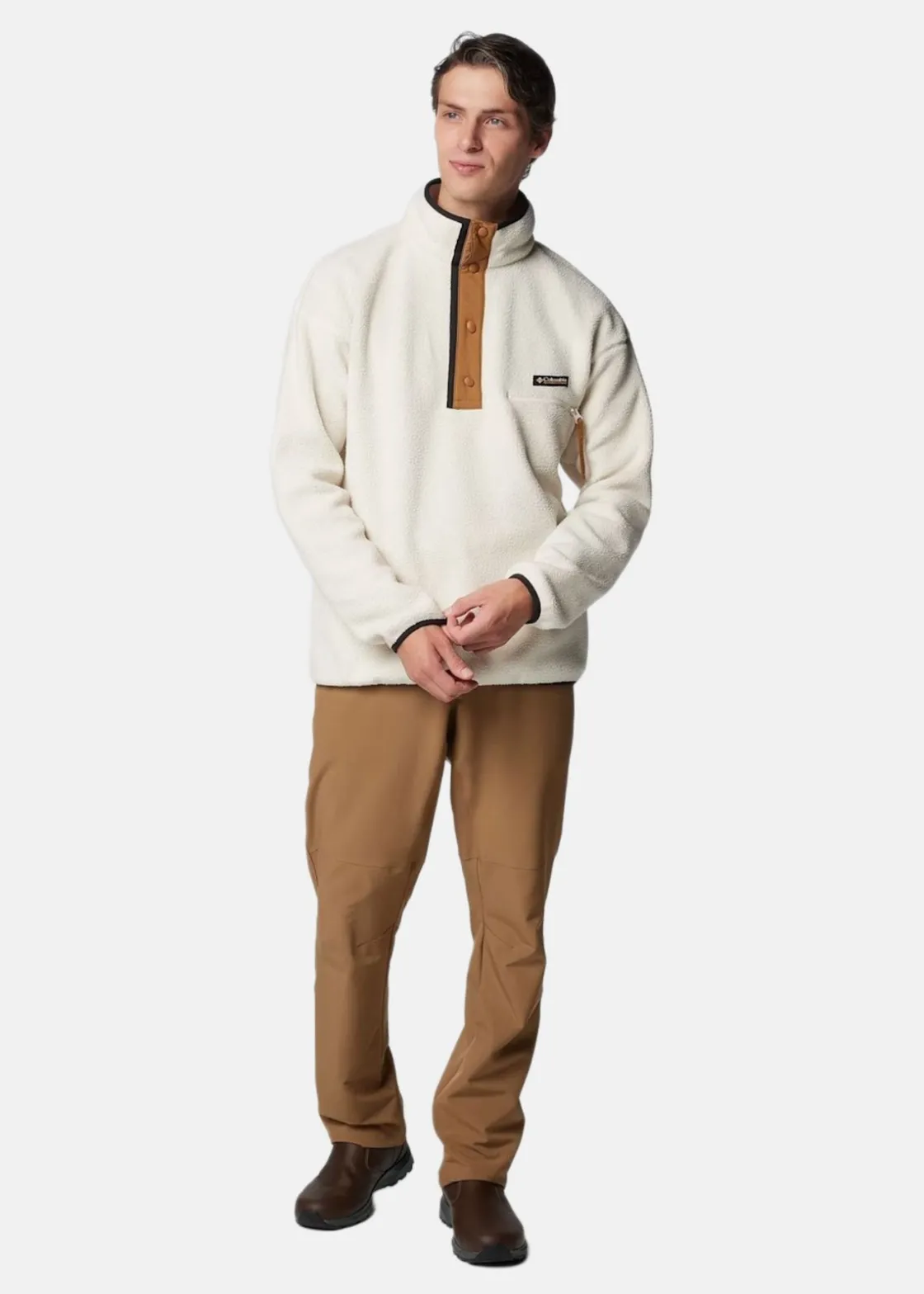 Outlet Columbia Helvetia™ II Half Snap Fleece Chalk