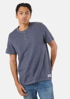 Denim Factory Henley Tee Navy