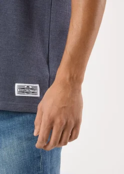 Denim Factory Henley Tee Navy