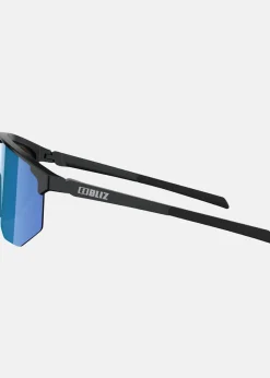 Clearance Bliz Active Hero Matt Black / Brown w Blue Multi