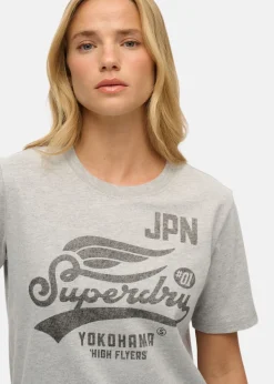 Superdry High Flyers Tee GREY MARL