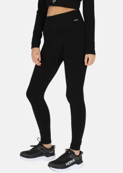 Hot Ellen New York High Waist Rib Seamless Tights Black