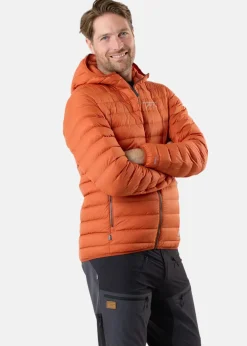 New Swedemount Himalaya Hood Down Jacket Orange