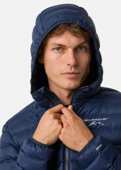 Sale Swedemount Himalaya Hood Down Jacket Dk. Navy