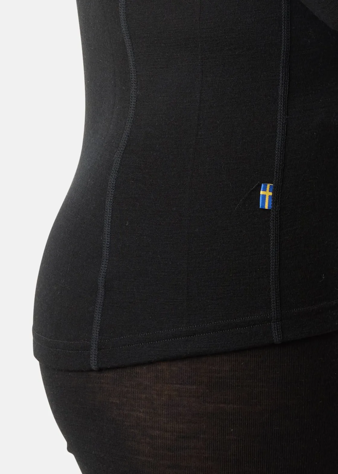 Swedemount Himalaya Merino Wool Halfzip W Black