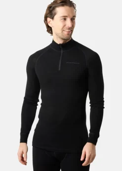 Discount Swedemount Himalaya Merino Wool Halfzip Black