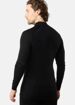 Discount Swedemount Himalaya Merino Wool Halfzip Black