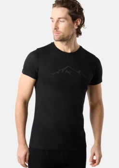 New Swedemount Himalaya Merino Wool Tee Black