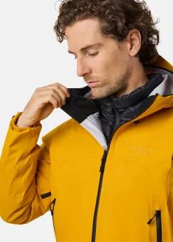 Sale Swedemount Himalaya Shell Jacket II Mustard Yellow