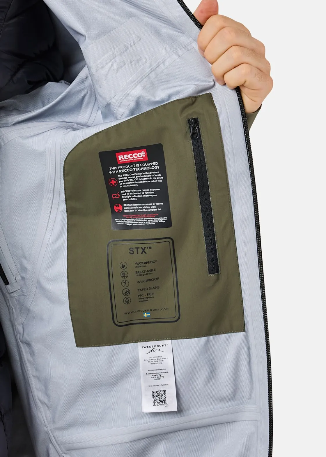 Hot Swedemount Himalaya Shell Jacket II Olive