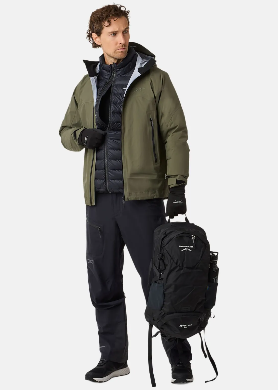 Hot Swedemount Himalaya Shell Jacket II Olive