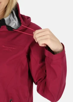 Discount Swedemount Himalaya Shell Jacket W Burgundy/Fuchsia