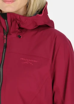 Discount Swedemount Himalaya Shell Jacket W Burgundy/Fuchsia