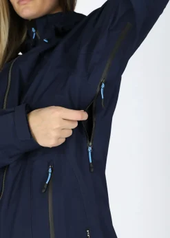 Discount Swedemount Himalaya Shell Jacket W Dk. Navy/Lt Blue