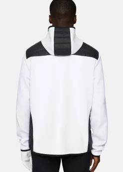 Discount J.lindeberg Holden Quilt Hybrid Hood White