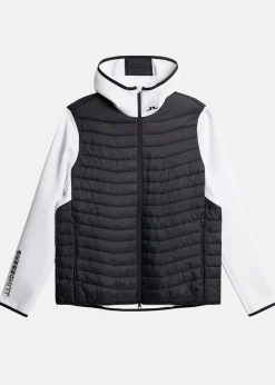 Discount J.lindeberg Holden Quilt Hybrid Hood White