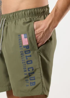 Discount Saint Vincent Hollywood Swimshorts Green