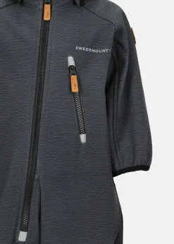 Hot Swedemount Holmenkollen Softshell Overall Infant Charcoal Melange
