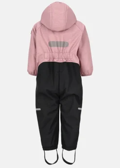 Swedemount Holmenkollen Softshell Overall Infant Dusty rose melange/Black