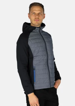 Hot Swedemount Hooded Hybrid Jacket Navy Melange/Dk Navy