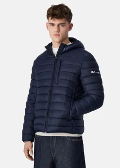 Hot Champion Hooded Jacket Sky Captain