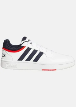 Outlet Adidas HOOPS 3.0 FTWWHT/LEGINK/VIVRED