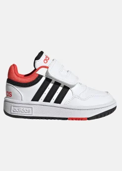 Discount Adidas HOOPS 3.0 CF I FTWWHT/CBLACK/BRIRED